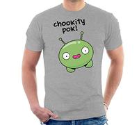 Chookity Pok Mooncake Final Space Men's T-Shirt Heather Grey
