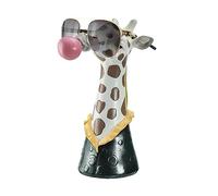 CHOOLD Cute Blowing Bubble Giraffe Shaped Resin Eyeglass Holder, Spectacle Holder, Eyeglass Display Stand, Sunglasses Holder, Coin Bank, Piggy Bank Home Office Decoration
