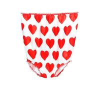 Choomomo Unisex Adults Big Momma Undies Novelty Gift for Halloween Christmas Valentine Themed Parties Red Heart One Size