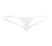 Choomomo Womens Stretchy Low Rise Micro Mini G-String T-Back Thongs Bikini String Tanga Underwear