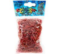 Choons Design B0137 Official Rainbow Looms Pearl Sparkle Maroon Bands