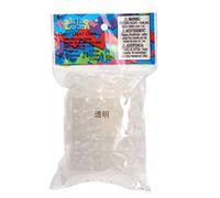 Choon's Design LLC Offical Rainbow Loom Clear Jelly 600 Latex Free (24 C-Clips)