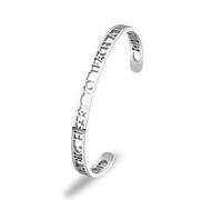 CHOORO Teacher Bracelet Gift Teachers Appreciation Gift It Takes A Big Heart to Teach Little Minds Hollow Out Patterns Bracelet, Stainless Steel, no gemstone