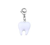 CHOORO Tooth Charm Zipper Pull Dental Assistant Gift Dental Hygienist Jewelry Gifts for Dentists and Hygienists