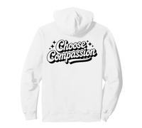 Choose Compassion Yoga Circle Design Meditation Apparel Pullover Hoodie