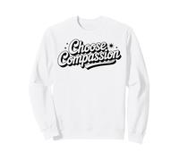 Choose Compassion Yoga Circle Design Meditation Apparel Sweatshirt