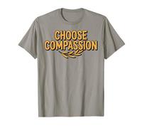 Choose Compassion Yoga Circle Design Meditation Apparel T-Shirt