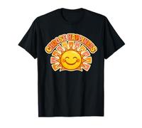 Choose Happiness March 20 Smiling Sun Spring Equinox Gift T-Shirt