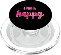 Choose Happiness Positive Vibes Happiness. Gratitude Fun PopSockets PopGrip for MagSafe