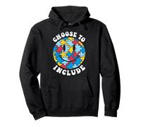 Choose Inclusion Equity Advocate Autism Awareness Support Pullover Hoodie