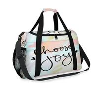 Choose Joy Art Travel Duffel Bag for Girls Boys Women Men Art Weekend Overnight Bag Shoulder Tote Luggage Handbag for Travel Sports Gym