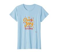 Choose Joy Over Everything Inspirational Positivity Quote T-Shirt, Women, Baby Blue, 3XL