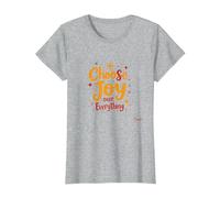Choose Joy Over Everything Inspirational Positivity Quote T-Shirt, Women, Heather Grey, 3XL