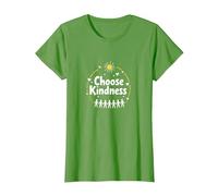 Choose Kindness, Inspirational Unity, Compassion, Message T-Shirt, Women, Grass, 3XL