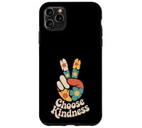 Choose Kindness Peace Sign Hippie Flower Daisy Groovy Retro Case for iPhone 11 Pro Max