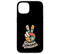 Choose Kindness Peace Sign Hippie Flower Daisy Groovy Retro Case for iPhone 13