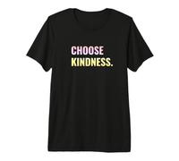 Choose Kindness Subtle Sunset Yoga Premium T-Shirt