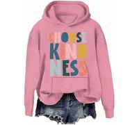 Choose Kindness Sweatshirt Be Kind Sweatshirt Women Kindness Hoodie Cute Positive Saying Casual Top