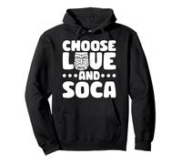 Choose Love And Soca Caribbean Carnival Soca Party Pullover Hoodie