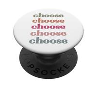 choose men women favorite adjectives funny sassy words PopSockets Adhesive PopGrip
