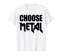 Choose Metal. Classic Vintage Eighties Heavy Metal Funny 80s T-Shirt
