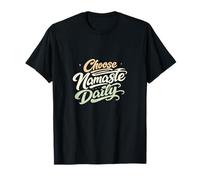Choose Namaste Daily - Yoga Mindset Design T-Shirt