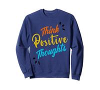 Choose Optimism Thoughts Uplifting Motivational Vibes Sweatshirt