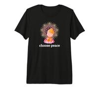 Choose Peace Meditating Buddha Mindfulness Yoga Zen Gift Premium T-Shirt