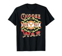 Choose Peaceful Energy Over Conflict Rustic Message T-Shirt