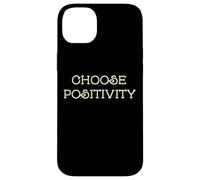 Choose Positivity Joy and Happiness Motivation Design Case for iPhone 14 Plus