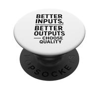 Choose Quality | World Quality Day - Celebrate Excellence PopSockets Adhesive PopGrip