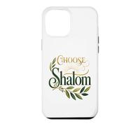Choose Shalom Biblical Peace Christian Faith Olive Branch Case for iPhone 12 Pro Max
