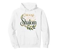 Choose Shalom Biblical Peace Christian Faith Olive Branch Pullover Hoodie
