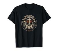 Choose This Day Whom You Will Serve Joshua 24:15 Christian T-Shirt