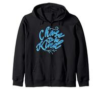Choose To Be Kind Kindness Cute Inspirational Motivational Zip Hoodie