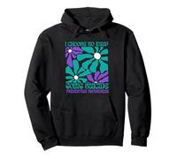 Choose to Keep on Going Women Suicide Prevention Awareness Pullover Hoodie