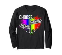 Choose Understanding Over Judgment Autism Awareness Autistic Long Sleeve T-Shirt