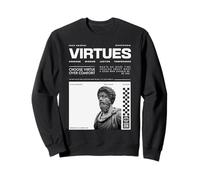 Choose Virtue Over Comfort Marcus Aurelius Stoic Mens Womens Sweatshirt