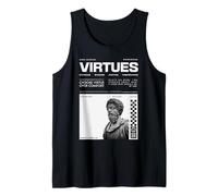 Choose Virtue Over Comfort Marcus Aurelius Stoic Mens Womens Tank Top