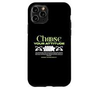 Choose Your Attitude - Urban Typography Streetwear Case for iPhone 11 Pro