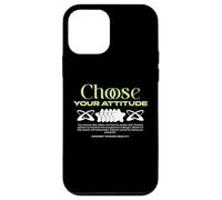 Choose Your Attitude - Urban Typography Streetwear Case for iPhone 12 mini
