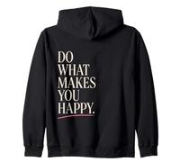 Choose Your Joy Minimalist Motivation Zip Hoodie