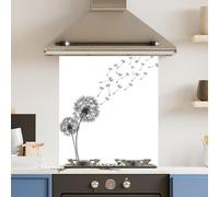 Choose Your Print Premium 60 X 70Cm Daffodil 6mm Glass Toughened Kitchen Splashback