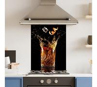 Choose Your Print Premium 60 X 90Cm Old Fashioned 6mm Glass Toughened Kitchen Splashback