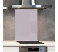 Choose Your Print Premium 60Cm X 65Cm 6mm Glass Dulux Violet Dream Kitchen Splashback Toughened Polished Edge