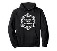 Choose Your Weapon Funny Chess Player Pullover Hoodie