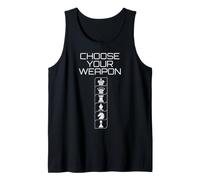 Choose Your Weapon Funny Chess Player Tank Top