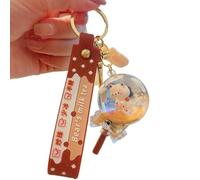 CHOOYIH Kawaii Boba Keychain Donut Cute Bubble Tea Keychain Boba Bear Key Ring Pendant Doll For Girl And Boy, Lollipop, 1