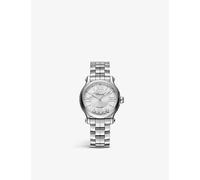 Chopard Chopard 278608-3002 Happy Sport Stainless-Steel and 0.25ct Diamond Self-Winding Mechanical Watch Stainless Steel