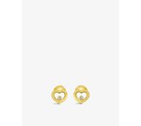 Chopard Chopard Happy Diamonds 18ct Yellow-Gold and 0.10ct Diamond Earrings Yellow Gold